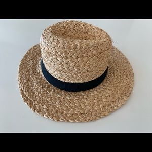 Straw Fedora Hat